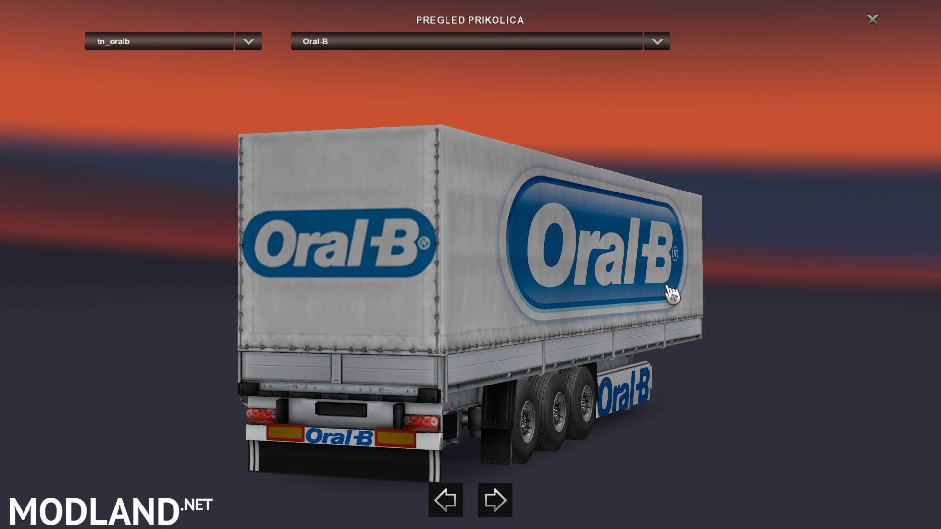 Oral Trailers 74