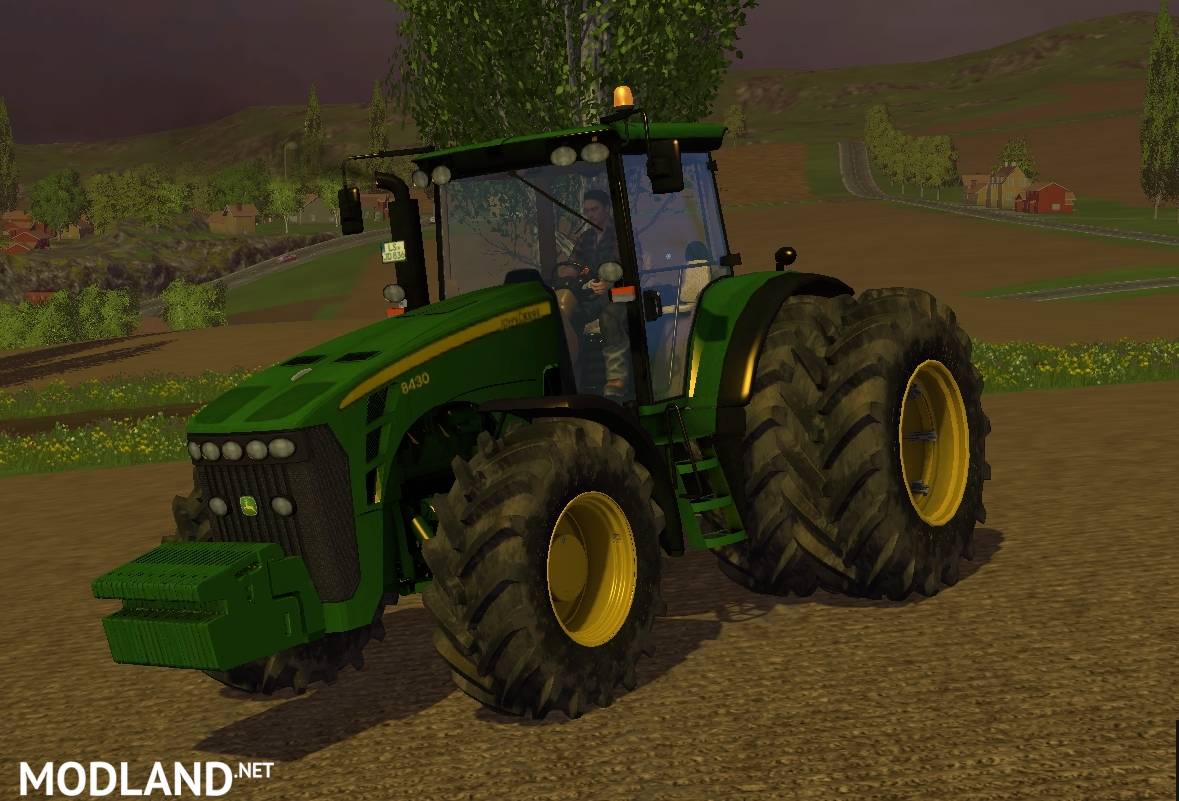 John Deere 8430 mod for Farming Simulator 2015 / 15  FS, LS 2015 mod
