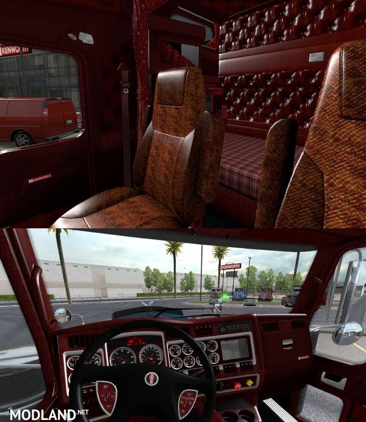 Kenworth W900 Interior V 1 1 Mod For American Truck
