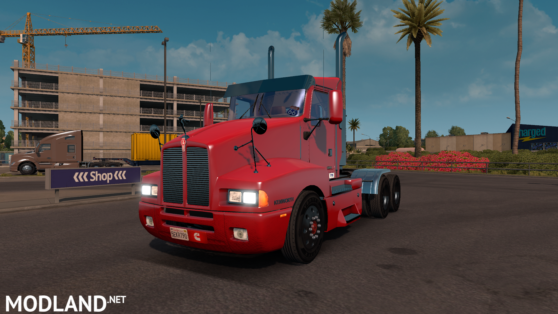 Kenworth T600 Day Cab mod for American Truck Simulator, ATS