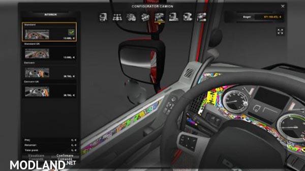 Daf Xf Euro 6 Interior Mod For Ets 2