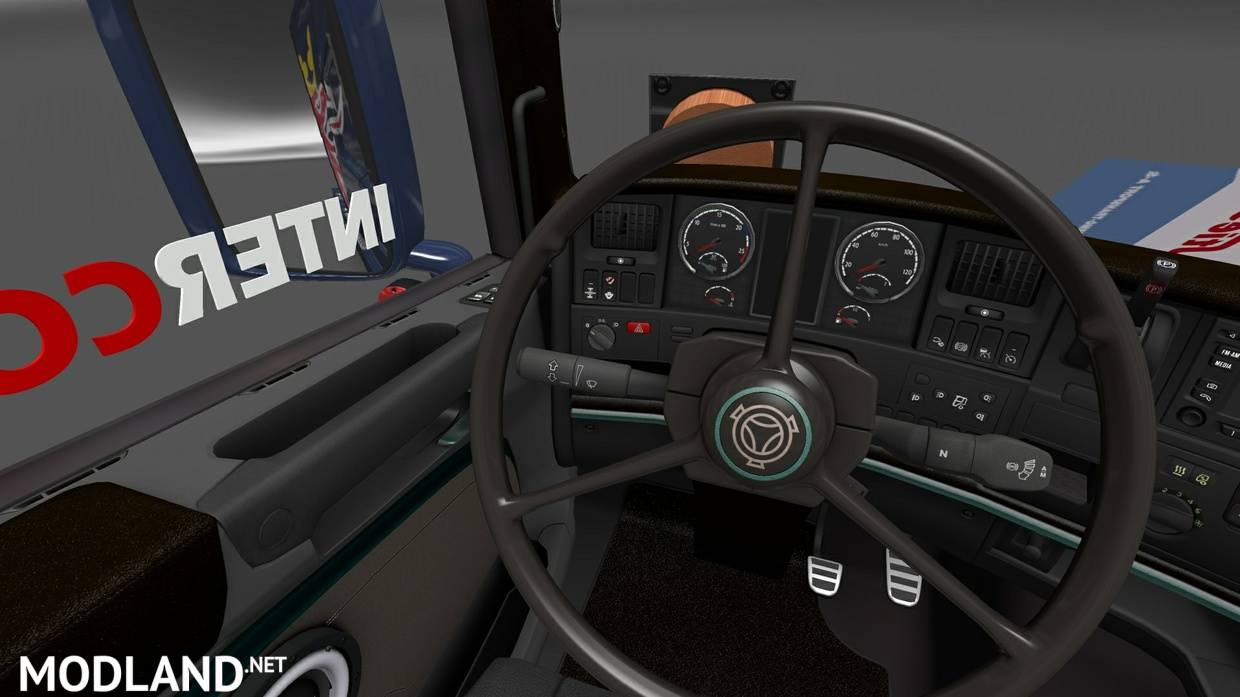 Scania Rjl Special Interior Dark Brown Mod For Ets 2