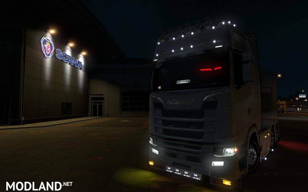 KrewlexDesigns Scania NextGen Foglights v 1 1 mod for ETS 2