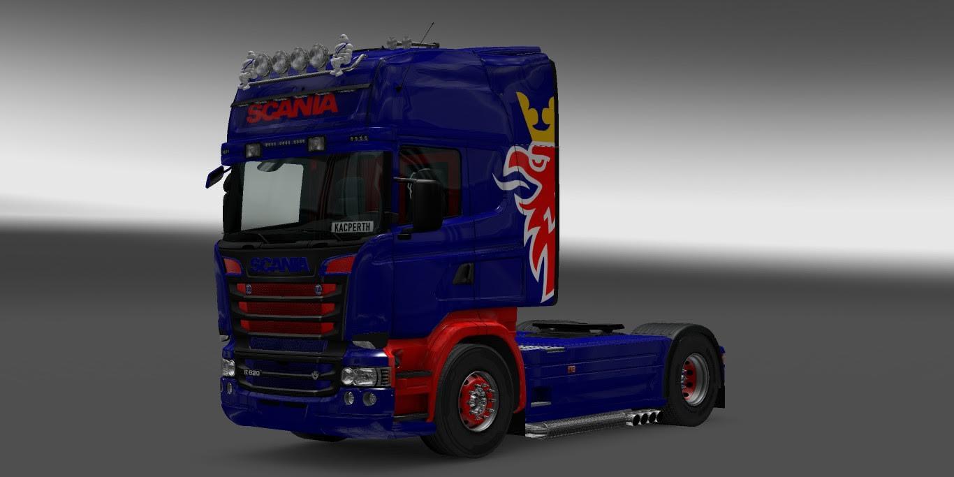 Exclusive Griffin Skin (Scania RJL) mod for ETS 2