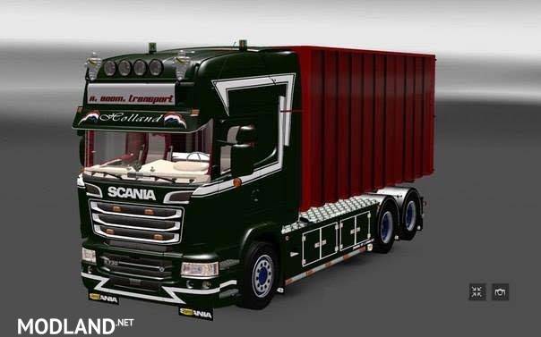 Scania R730 A.A.V.D Holland style mod for ETS 2