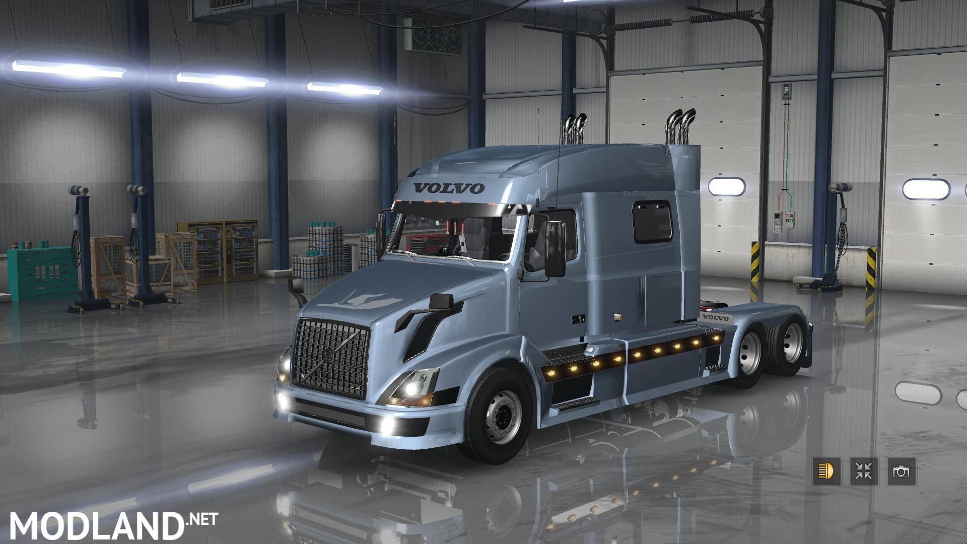 Volvo Vnl 780 Truck Shop V3 0 1 27 Mod For Ets 2