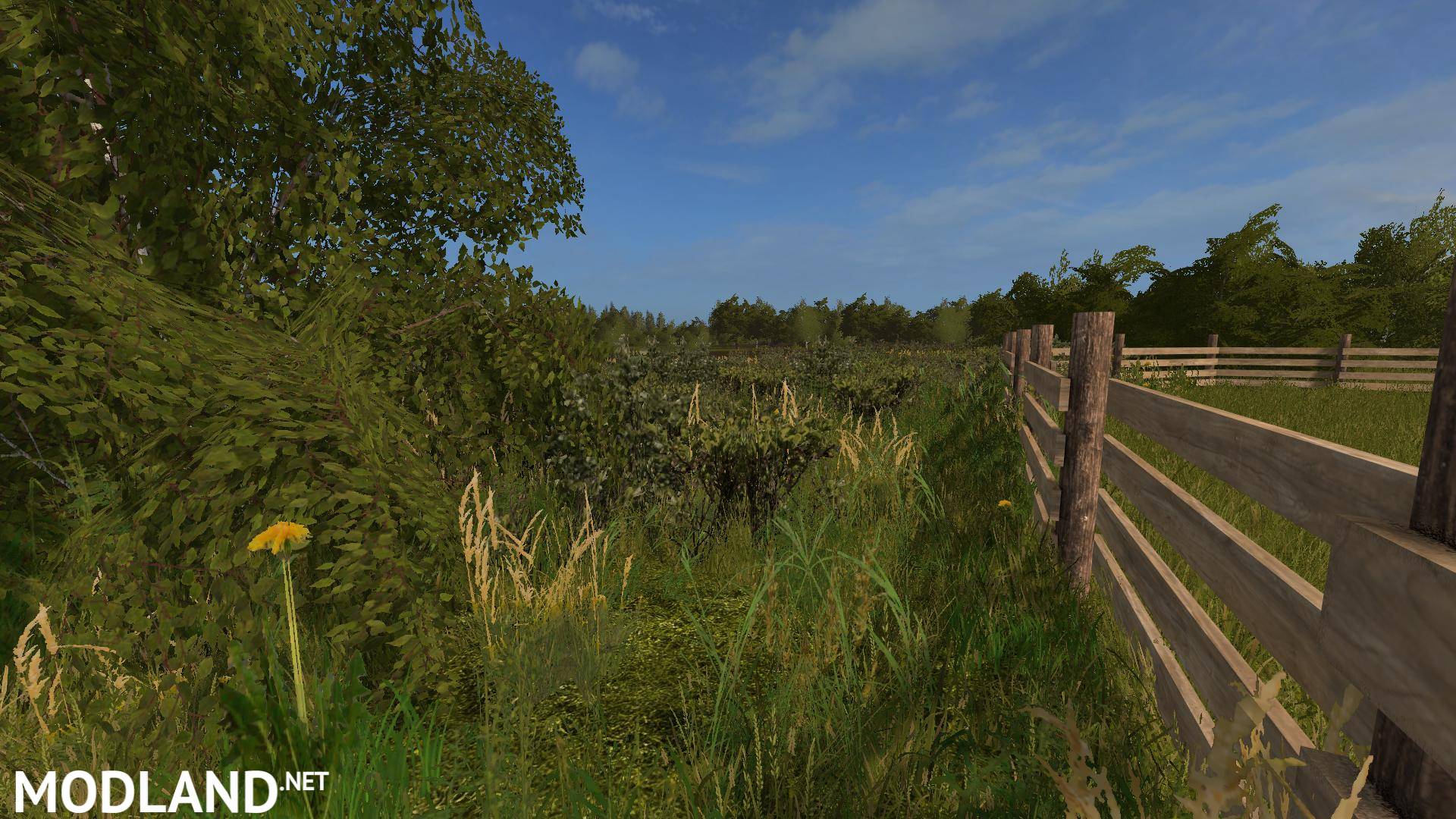 Sunny Farm Map v 1.0 mod Farming Simulator 17